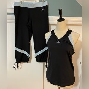 Adidas workout/yoga set - size L